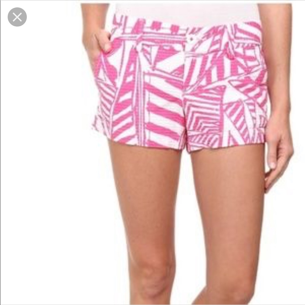 Lilly Pulitzer yacht sea Walsh shorts size 0